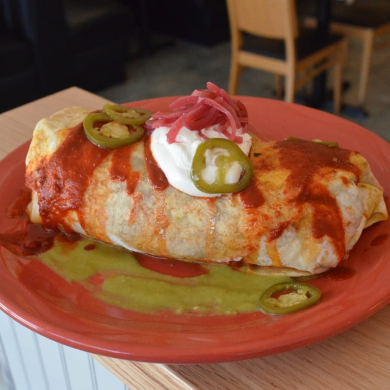 Delicious Breakfast Burrito